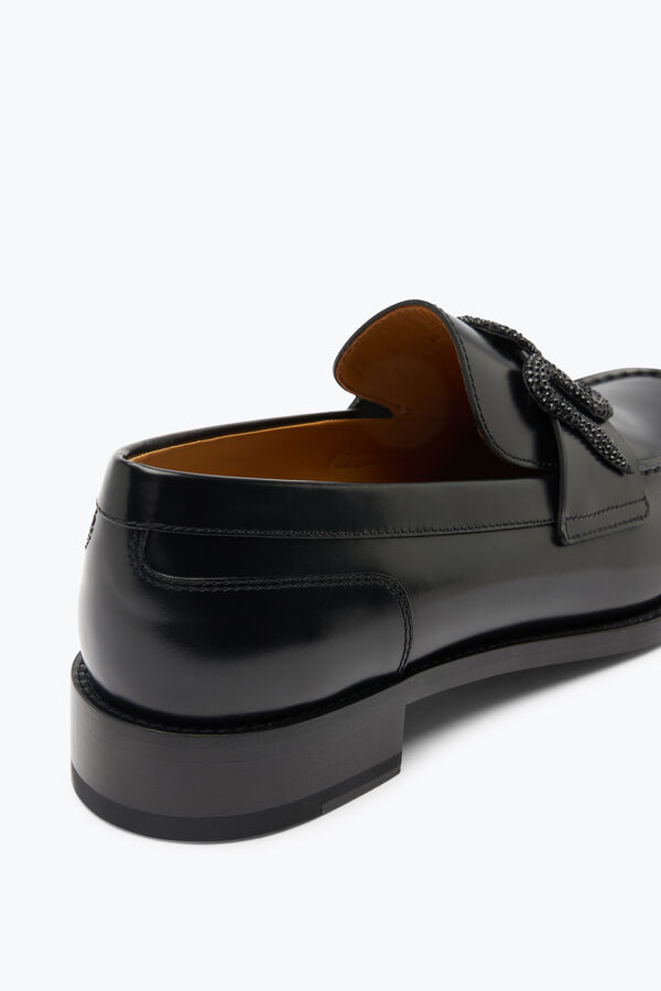 jeweled morgana black loafer 20 rene caovilla