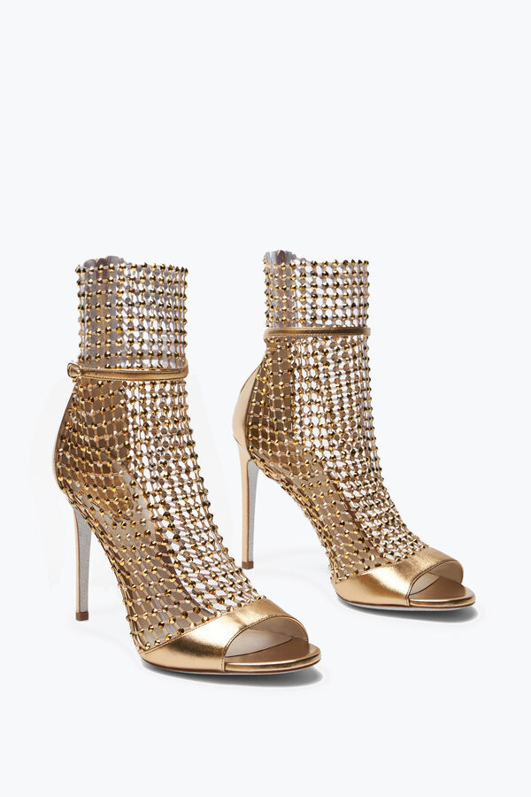 jeweled galaxia gold sandal 105 rene caovilla