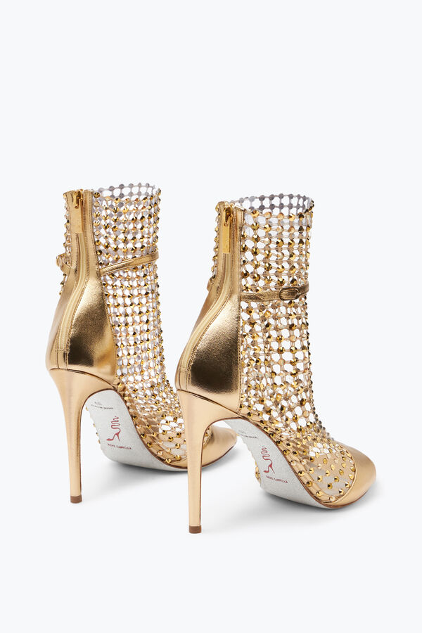 jeweled galaxia gold sandal 105 rene caovilla