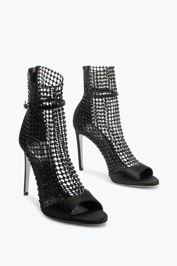 jeweled galaxia black sandal 105 rene caovilla