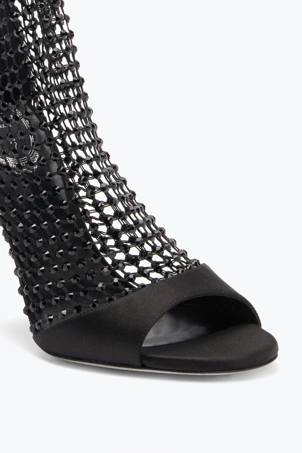 jeweled galaxia black sandal 105 rene caovilla