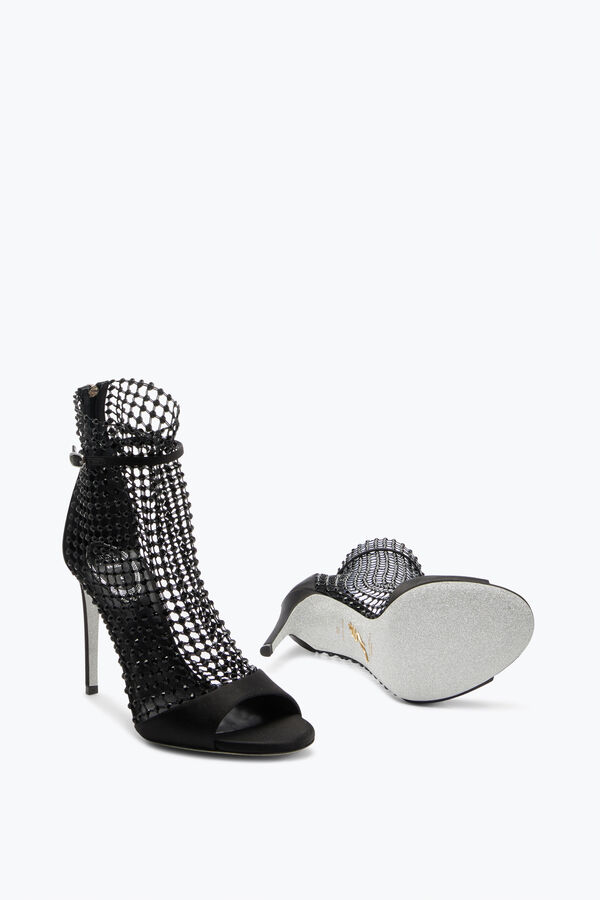 jeweled galaxia black sandal 105 rene caovilla