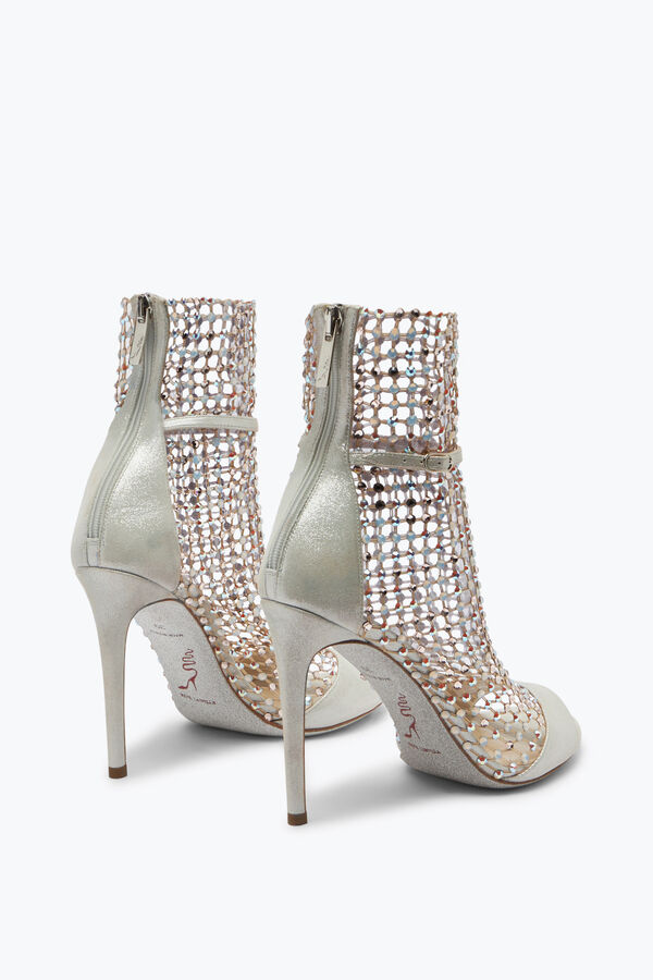 jeweled ivory stiletto heel sandals galaxia 105 rene caovilla