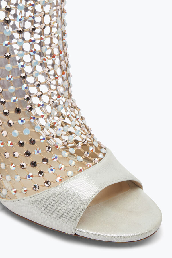 jeweled ivory stiletto heel sandals galaxia 105 rene caovilla