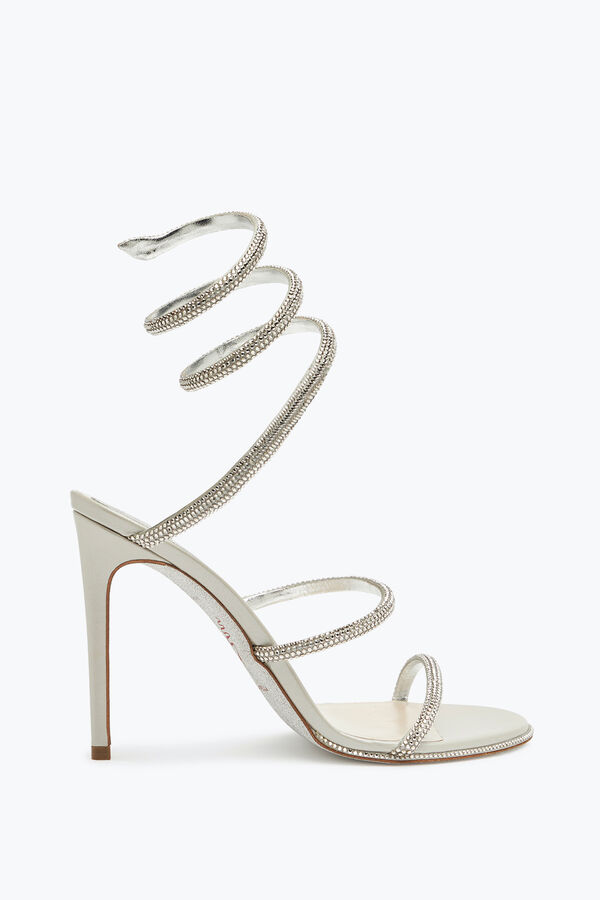 jeweled evening satin sandals cleo rene caovilla