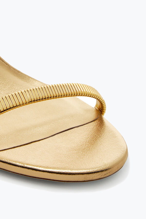 jeweled juniper metal gold sandal 105 rene caovilla