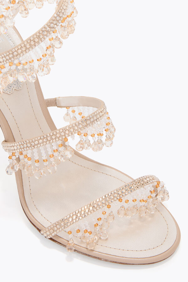jeweled jahanara gold sandal 100 rene caovilla